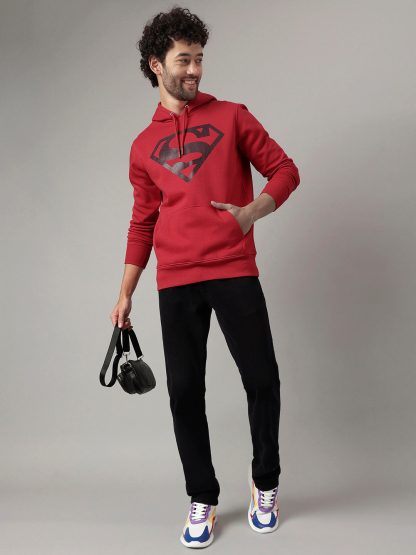Superman Red Hoodie For Men - Image 4