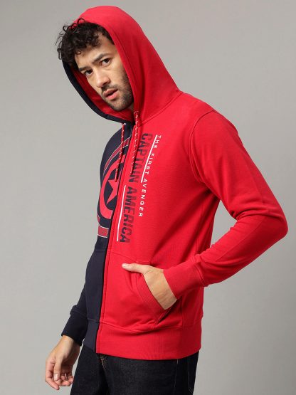 Captain America Regular Fit Hoodie Jacket Men - Image 3