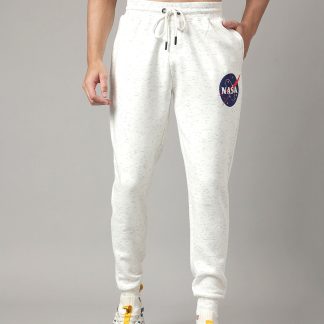 NASA White Jogger For Men