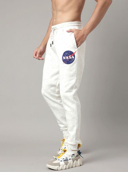 NASA White Jogger For Men - Image 2