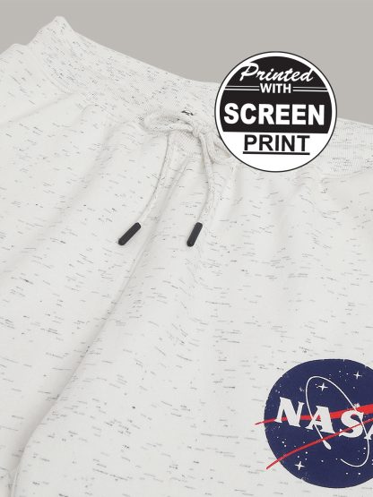 NASA White Jogger For Men - Image 5
