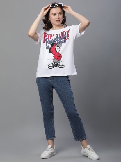 Mickey & Friends Oversized Tshirt For Women - Image 4
