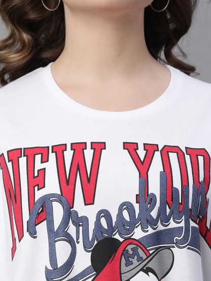 Mickey & Friends Oversized Tshirt For Women - Image 5