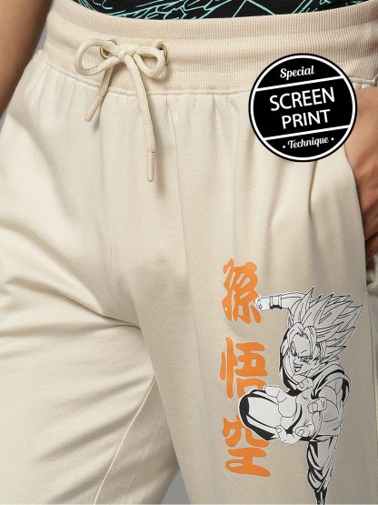 Dragon Ball Z Cream Jogger For Men - Image 2