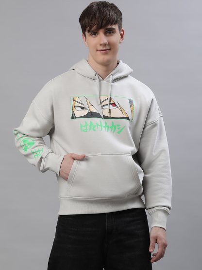 Naruto Oversized Blue Hoodie For Men - Image 3