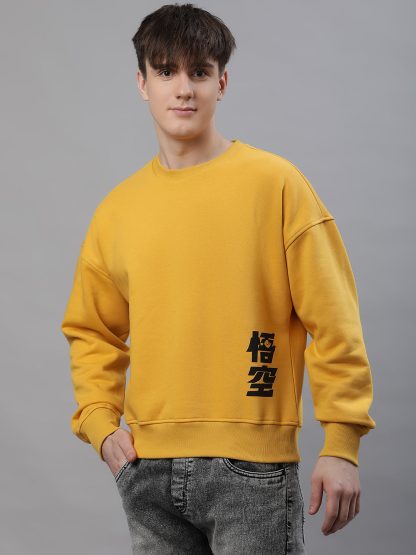 Dragon Ball Z Yellow Sweatshirt For Men - Image 3