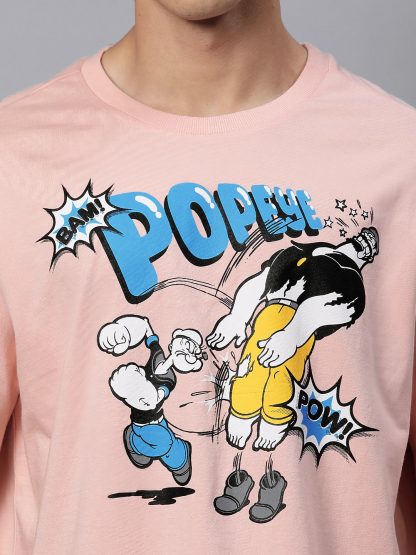 Popeye Oversized Tshirt For Men - Image 2