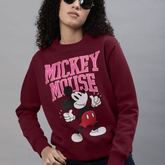 Mickey & Friends Relaxed Fit Sweatshirt For Women