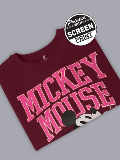 Mickey & Friends Relaxed Fit Sweatshirt For Women - Image 2