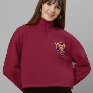 Wonder Woman Oversized Sweatshirt For Women
