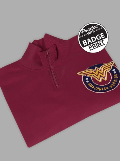 Wonder Woman Oversized Sweatshirt For Women - Image 2