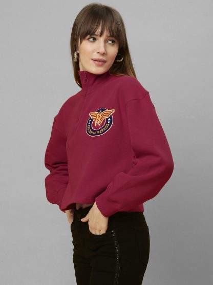 Wonder Woman Oversized Sweatshirt For Women - Image 3