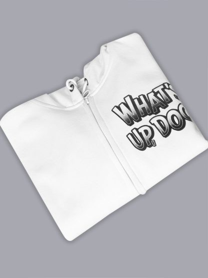 Looney Tunes White Hoodie Jacket Women - Image 2