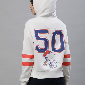 Peanuts Off-White Hoodie For Women