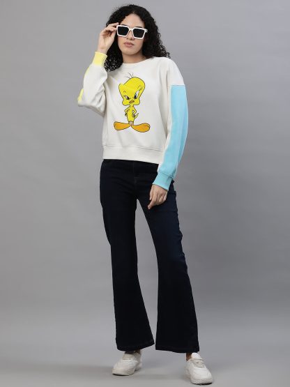 Looney Tunes Oversized Sweatshirt For Women - Image 5