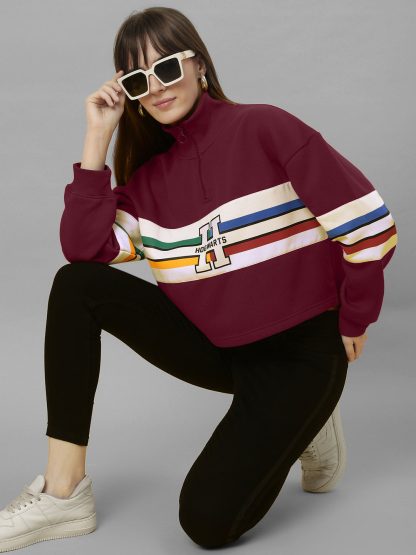 Harry Potter Oversized Sweatshirt For Women - Image 5
