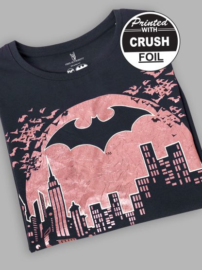 Batman Grey Tshirt For Women - Image 2