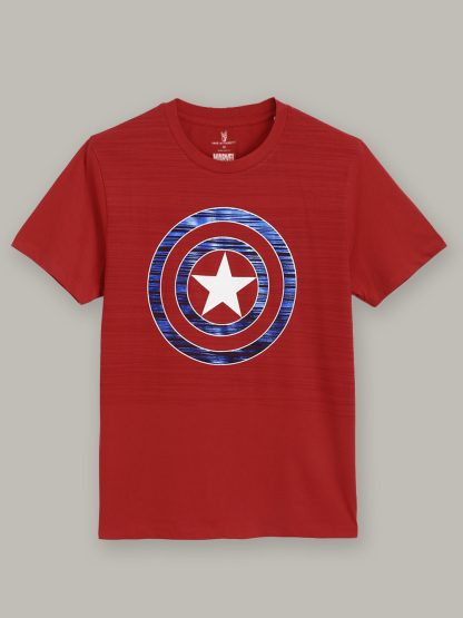 Captain America Regular Fit Tshirt For Men - Image 6