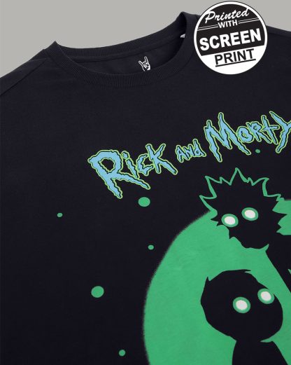 Rick & Morty Oversized Tshirt For Men - Image 2