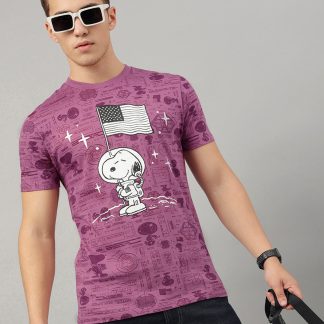 Peanuts Regular Fit Tshirt For Men