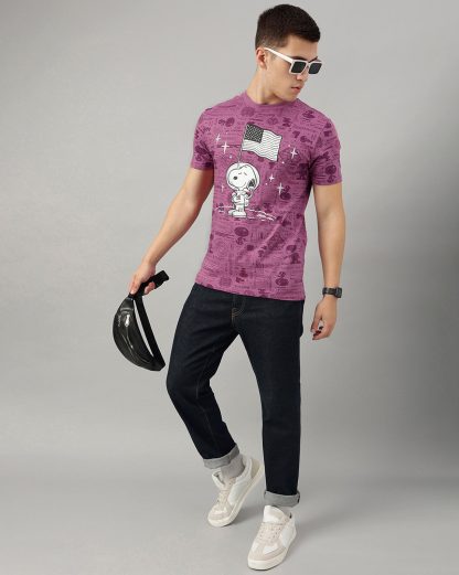 Peanuts Regular Fit Tshirt For Men - Image 5