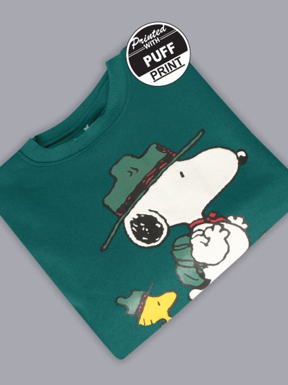 Peanuts Oversized Sweatshirt For Men - Image 2