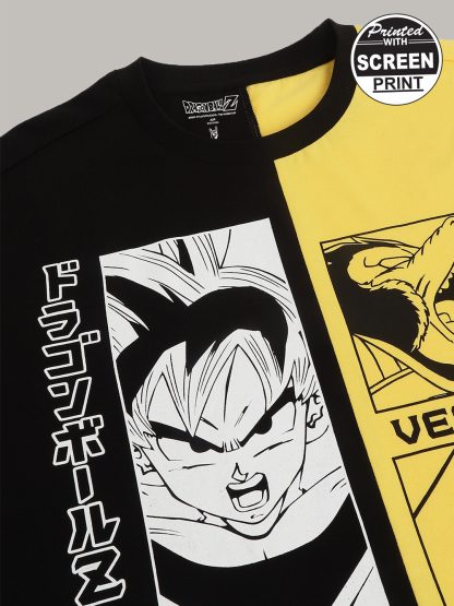 Dragon Ball Z Printed Oversized Tshirt For Men - Image 2
