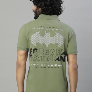 Batman Regular Fit Polo Tshirt For Men