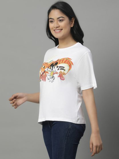 Mickey & Friends Relaxed Fit Tshirt For Women - Image 3
