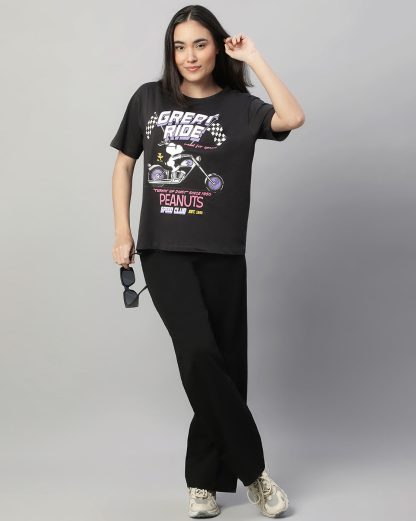 Peanuts Relaxed Fit Tshirt For Women - Image 5