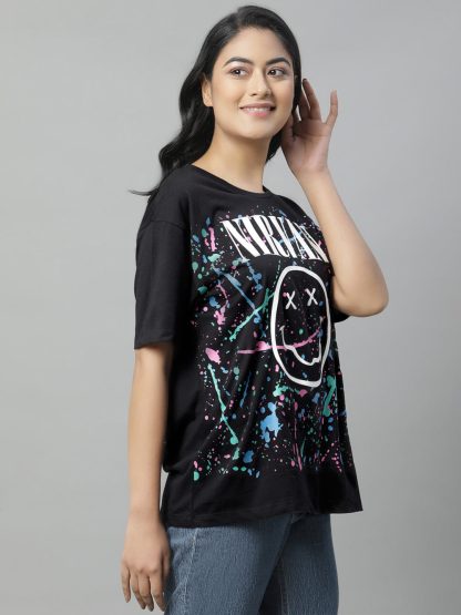Nirvana Oversized Tshirt For Women - Image 3