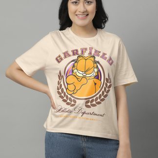 Garfield Relaxed Fit Tshirt For Women