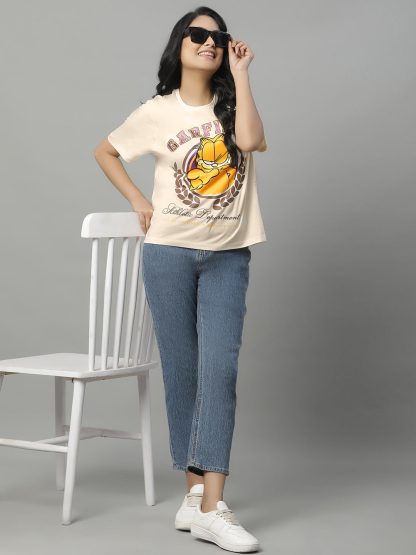 Garfield Relaxed Fit Tshirt For Women - Image 5