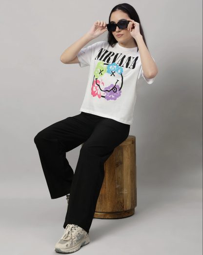 Nirvana Relaxed Fit Tshirt For Women - Image 5