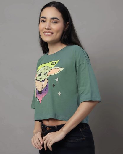 Star Wars Ep- Ix Printed Oversized Tshirt For Women - Image 3