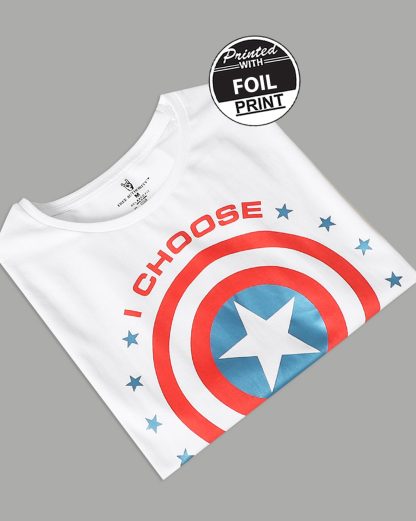 Captain America Relaxed Fit Tshirt For Women - Image 2