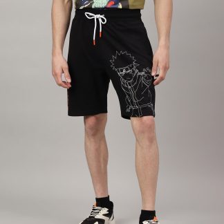 Naruto Regular Fit Shorts For Men