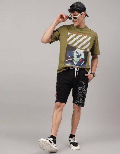 Naruto Regular Fit Shorts For Men - Image 4