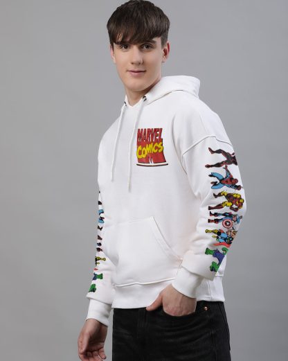 Marvel Comics Signature Edition Oversized Hoodie Men - Image 2