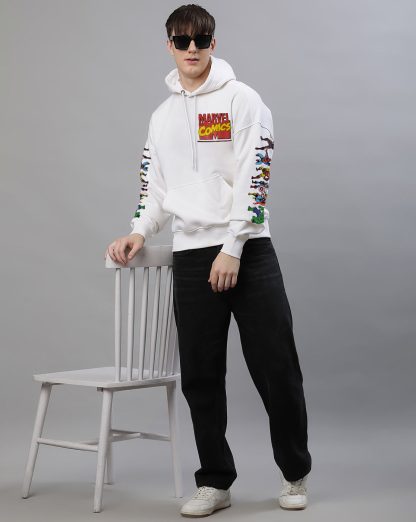 Marvel Comics Signature Edition Oversized Hoodie Men - Image 4