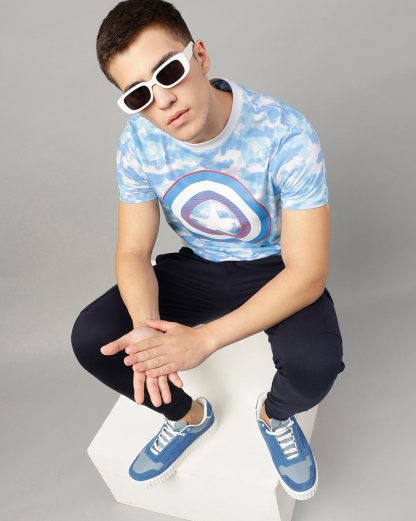 Captain America Regular Fit Tshirt For Men - Image 5