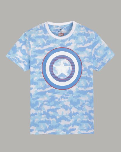 Captain America Regular Fit Tshirt For Men - Image 6
