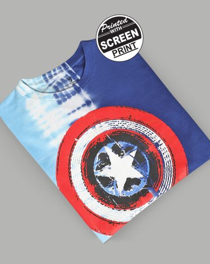 Captain America Regular Fit Tshirt For Men - Image 2