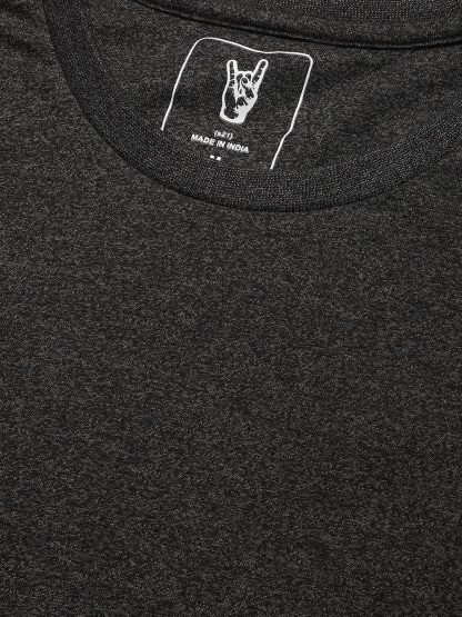 Black Jaspe Sweatshirt For Men - Image 2