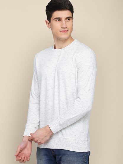 White Sweatshirt Men - Image 3
