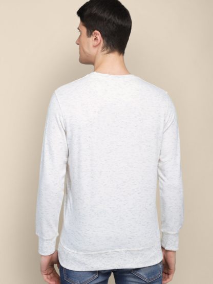 White Sweatshirt Men - Image 4