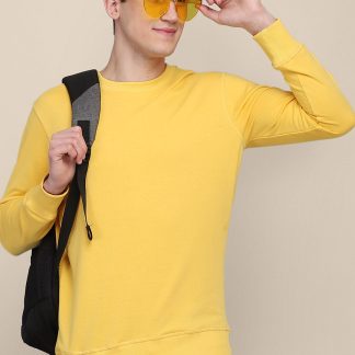 Yellow Sweatshirt Men