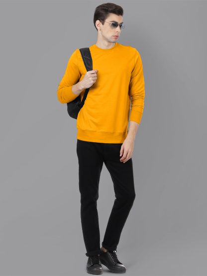 Yellow Sweatshirt Men - Image 5