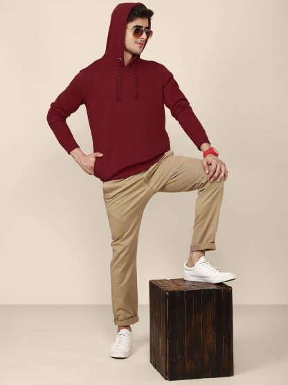 Red Hoodie For Men - Image 4