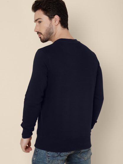 Blue Sweatshirt Men - Image 3